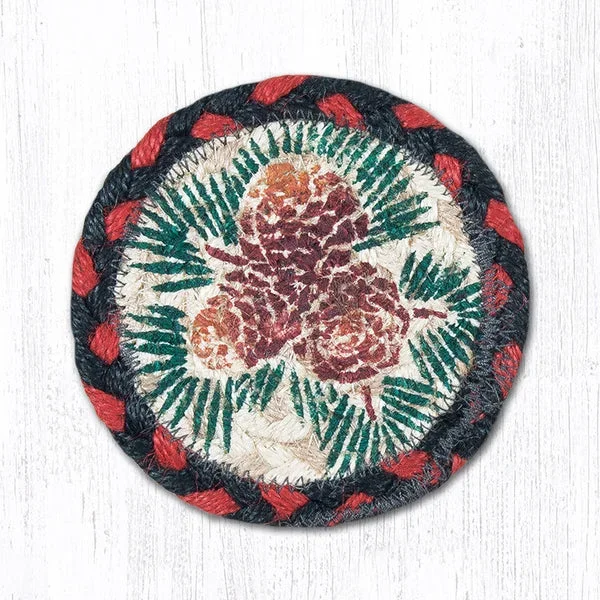 IC-019 Pinecone Individual Coaster
