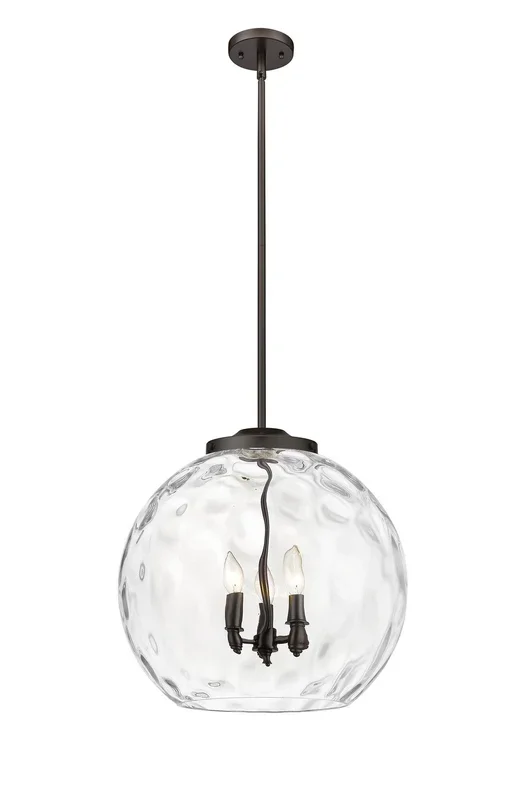 Innovations – 221-3S-OB-G1215-18-LED – LED Pendant – Ballston – Oil Rubbed Bronze – 2213SOBG121518LED