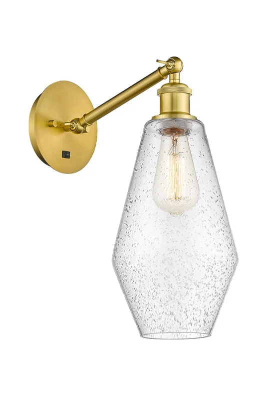 Innovations – 317-1W-SG-G654-7 – One Light Wall Sconce – Ballston – Satin Gold – 3171WSGG6547