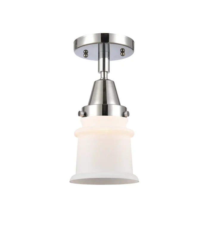 Innovations – 447-1C-PC-G181S – One Light Flush Mount – Caden – Polished Chrome – 4471CPCG181S