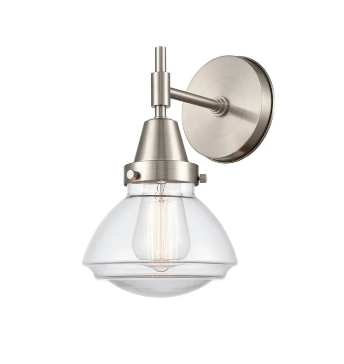 Innovations – 447-1W-SN-G322 – One Light Wall Sconce – Caden – Satin Nickel – 4471WSNG322