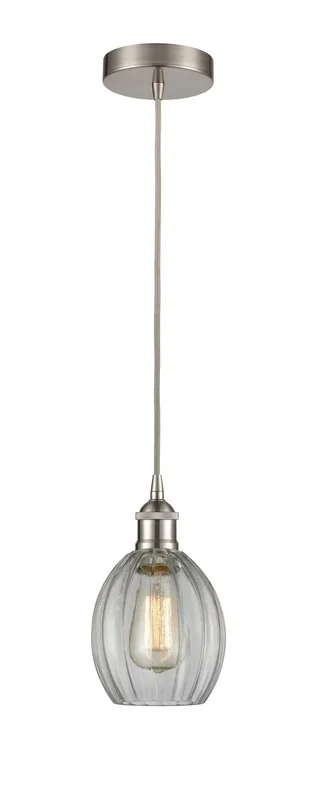 Innovations – 616-1P-SN-G82-LED – LED Mini Pendant – Edison – Brushed Satin Nickel – 6161PSNG82LED