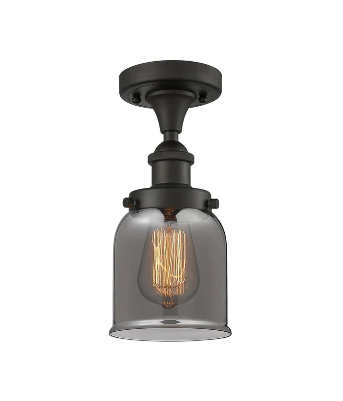 Innovations – 916-1C-OB-G53-LED – LED Semi-Flush Mount – Ballston Urban – Oil Rubbed Bronze – 9161COBG53LED