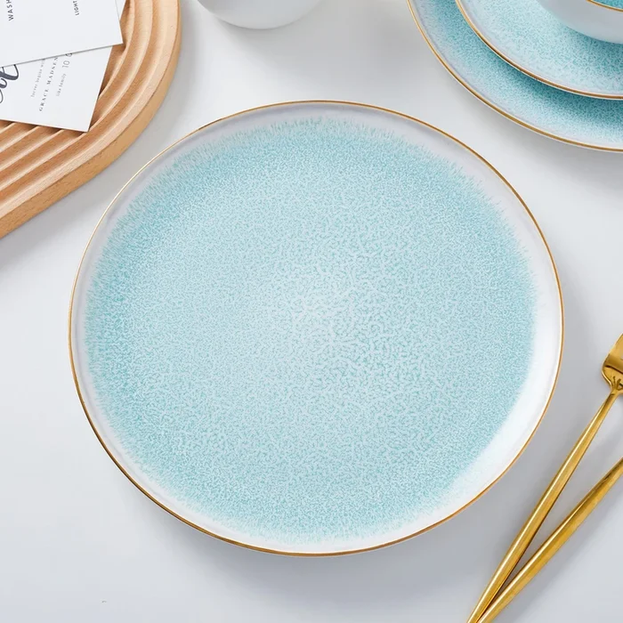 Josephine Porcelain Dinner Plate – Mint