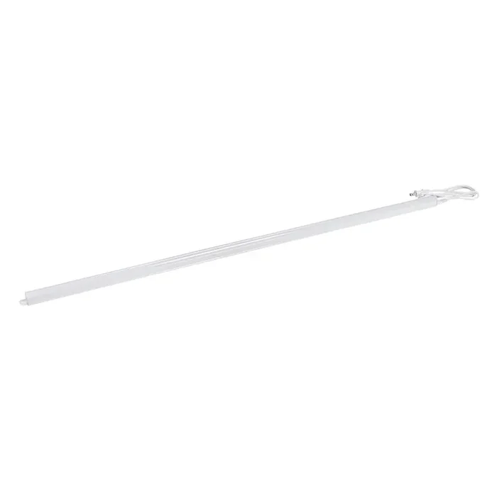 Keystone Integrated T5 LED Fixture 16W 47 Inch Long 4000K Linkable 120V Input With 9.5 Inch Linking Cable 60 Inch 2-Prong Power Cord (KT-IFLED16-4-840-CP)