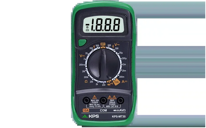 KPS KPSMT30CBINT Manual Digital Multimeter (KPS-MT30)