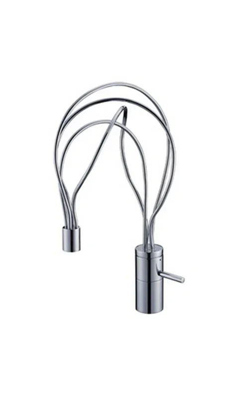 KubeBath Aqua Filli Single Lever Bathroom Vanity Faucet – Chrome , AFB070