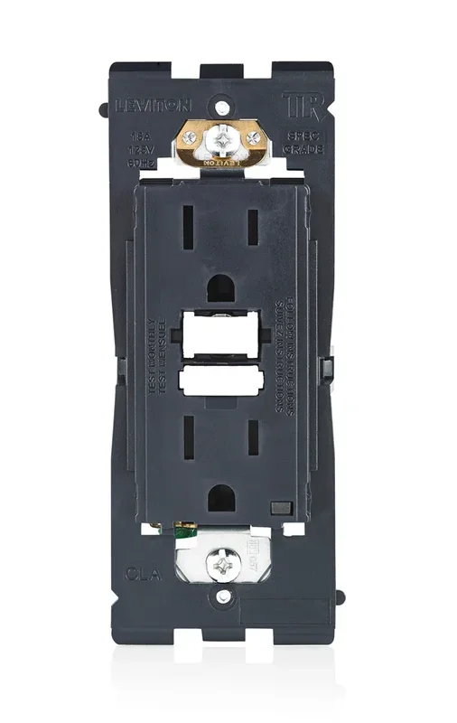 Leviton Renoir2 Color Change Kits Slide Dimmer Thin Heat Sink Black (AWSCT-E)