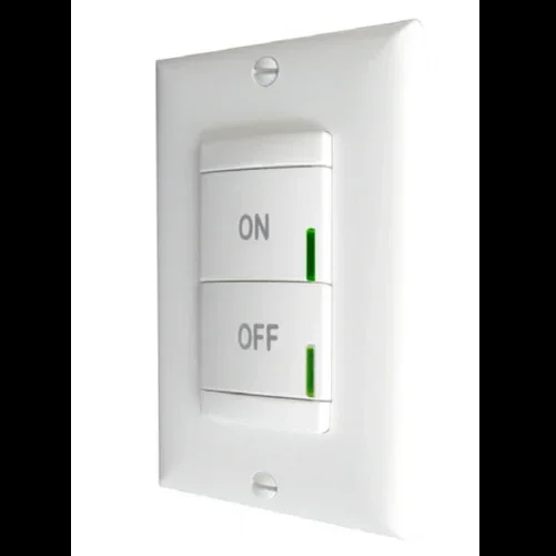 Lithonia XCella 1-Button Switch Double Gang Pad (XCR 1PWH)