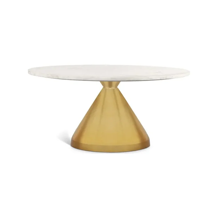 Meridian Furniture Emery White Marble Coffee Table