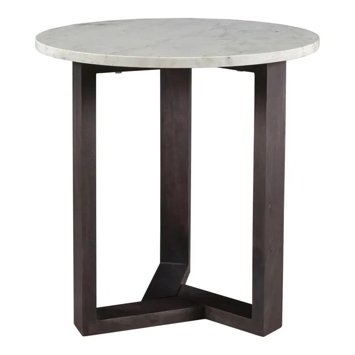 Moe’s Home Collection Jinxx Side Table Charcoal Grey