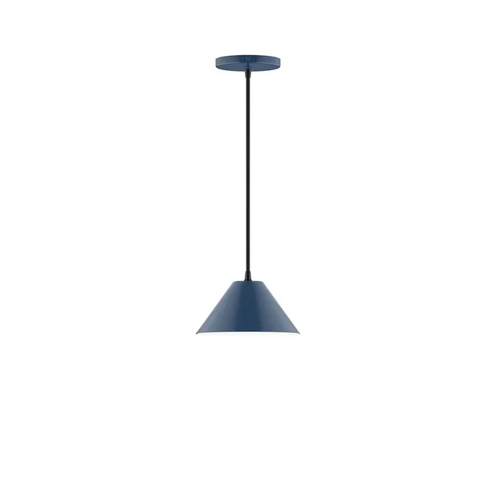 Montclair Light Works – PEB421-50-C21-L10 – LED Pendant – Pinnacle – Navy – PEB42150C21L10