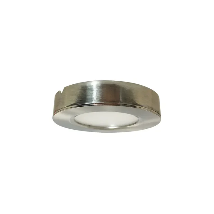 Nora 24V Josh LED Puck Light 300Lm 3000K Brushed Nickel Finish (NMP2-LED30BN)