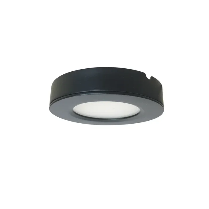 Nora 24V Josh LED Puck Light 300Lm 3500K Black Finish (NMP2-LED35B)