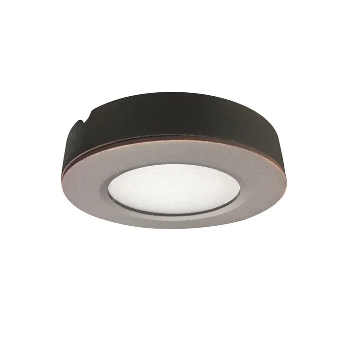 Nora 24V Josh LED Puck Light 300Lm 3500K Bronze Finish (NMP2-LED35BZ)