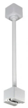 Nora 48 Inch Exit Rod/White 1 And 2-Circuit (NT-325W)