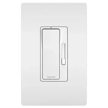 Pass And Seymour Rad Compact Fluorescent /LED Single Pole/3-Way 450W White SSL7A (RHL743PW)