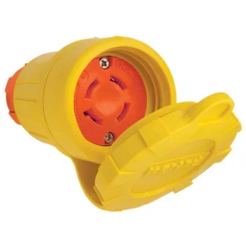Pass And Seymour Turnlok Connector IP67 4W 30A 600V L1730R Anti-Microbial (29W77AM)