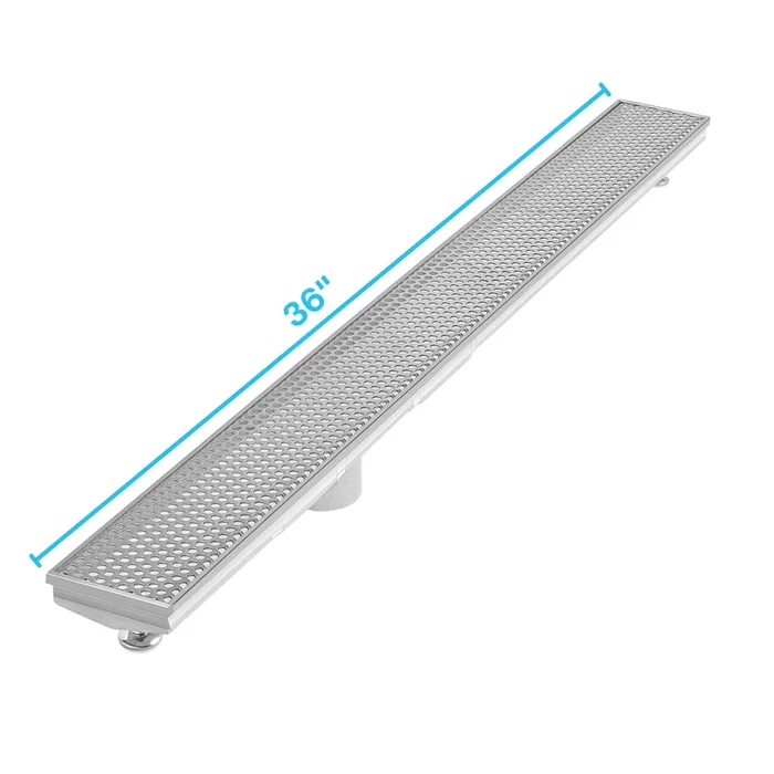 Perforated Adjustable Kit Delmar Linear Drain 2 ” outlet