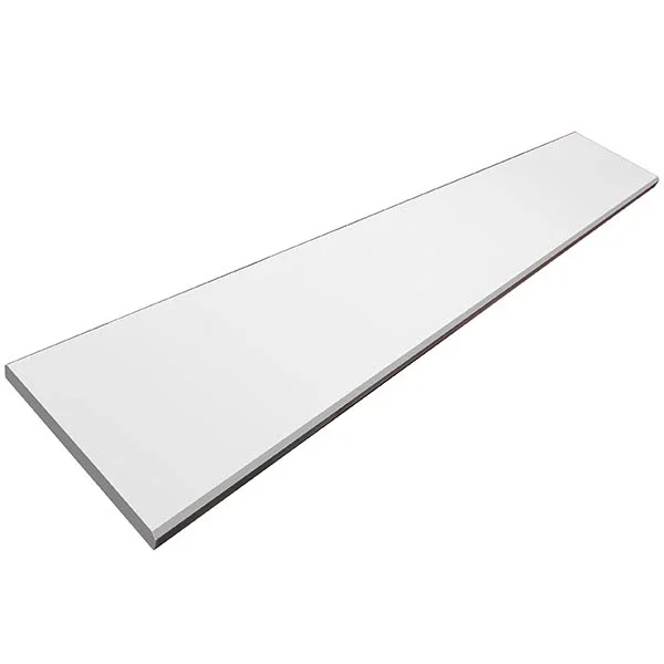 Quartz Super White Polished Door Threshold Saddle 5 “X72 ” Both Sides Beveled