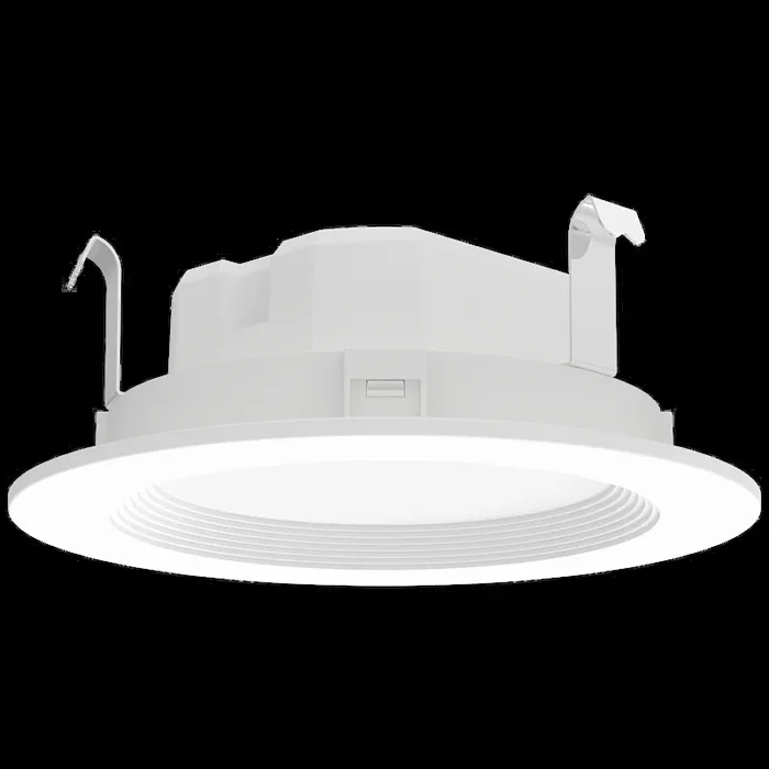 RAB 4 Inch Retrofit LED Wafer Wattage/CCT Selectable 6W/8W/10W 2700K/3000K/3500K/4000K/5000K 90 CRI Triac Dimming White Baffle (WFRETRO4B)