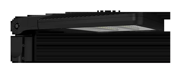 RAB ALED Field Adjustable Area Light 80W/60W/40W Type III 3000K Slipfitter Mount Black (ALEDS3TSFYB)