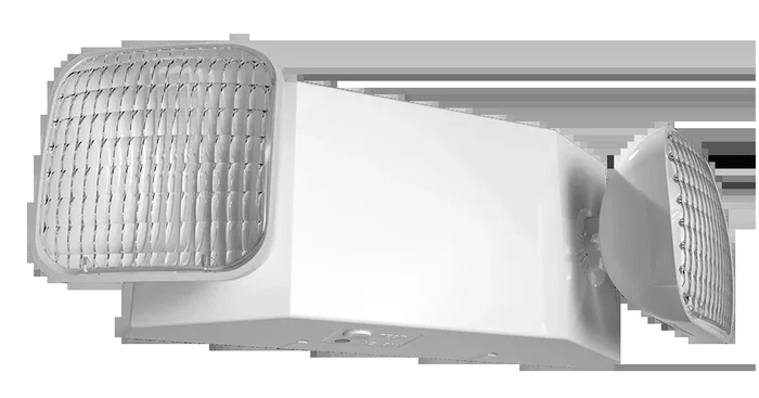 RAB Emergency Light 2-Head Emergency CEC White Housing Self-Test Remote Capacity High Lumen (EM-HRSCEC)