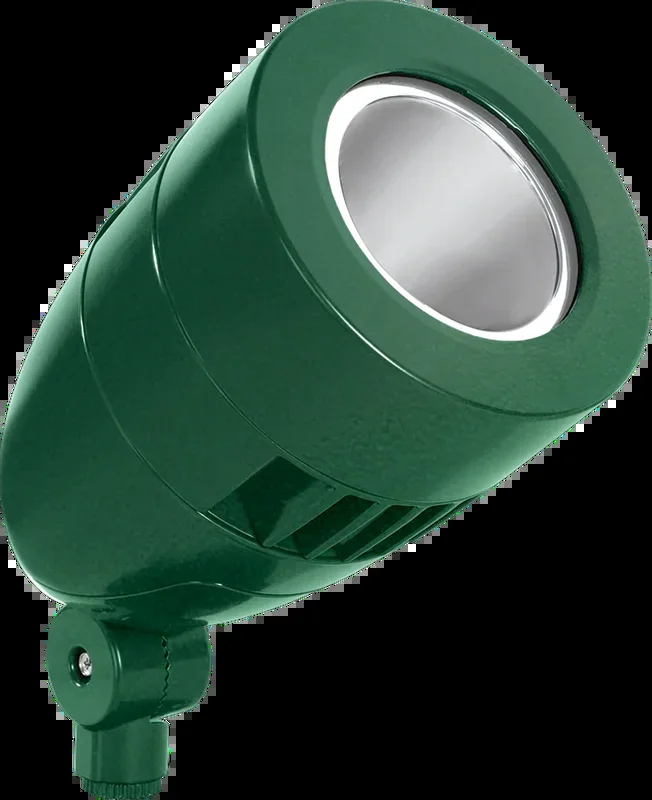 RAB LFlood 13W Neutral LED Spot Bullet With Hood And Lens Verde Green (HSLED13NVG)