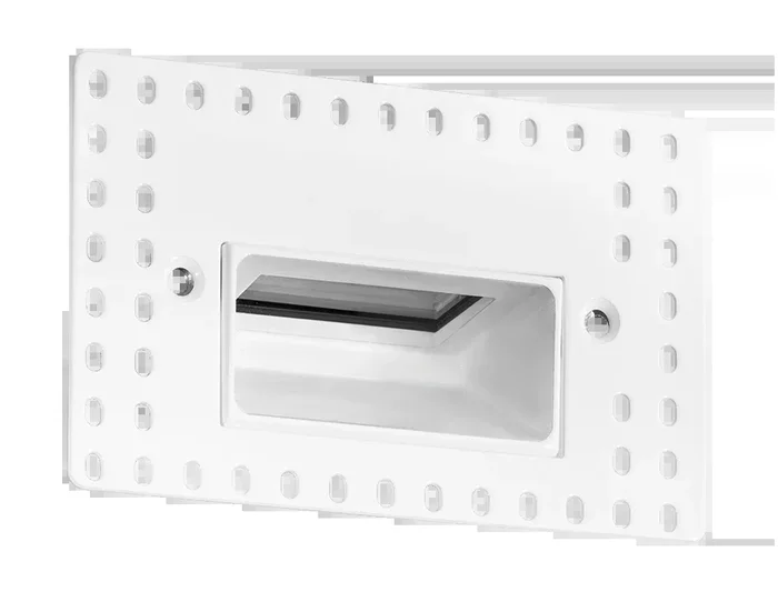 RAB Steplight Recessed Horizontal 3W 277V 3000K Trimless Silver (FSLEDH3YS/277/TL)