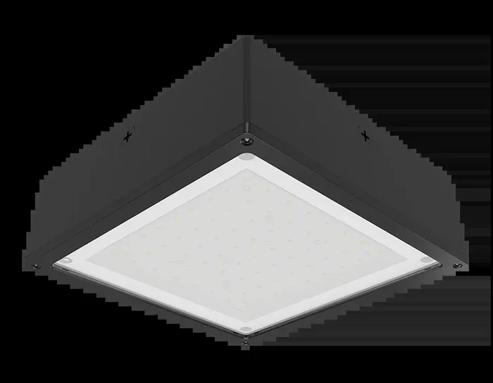 RAB VanLED 40W 3000K Flat Frosted Lens 480V 0-10V Bronze (VANLED40YFFR/480)