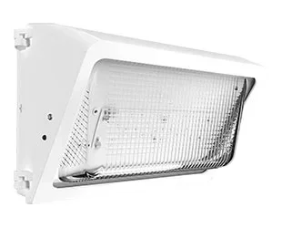 RAB Wall Pack 2 4900Lm 34W 70 CRI 3000K 120-277V 0-10V Dimming Battery Backup White (WP2LED49L-730WU/E2)