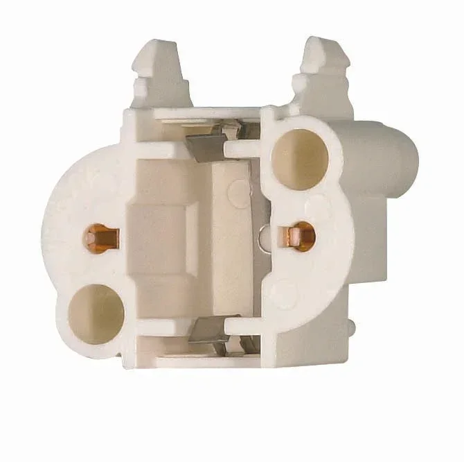 SATCO/NUVO Horizontal Snap-In Socket 2-Pin Lamps GX23 And GX23-2 Base For CF13Ds And CF13Dd 75W 600V (90-1543)