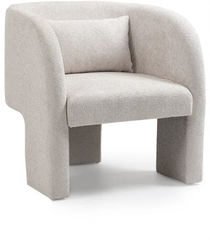 Sawyer Chenille Fabric Upholstered Accent Chair
