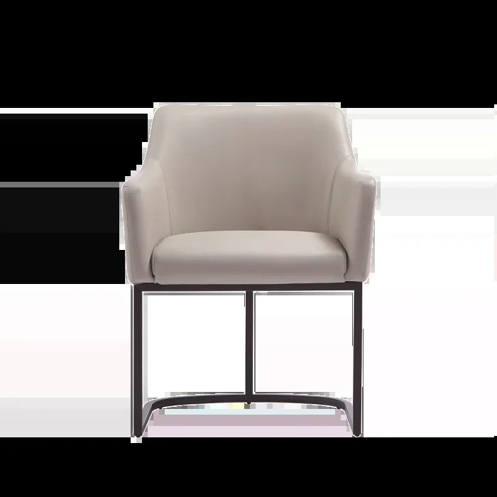 Serena Light Gray Dining Arm Chair