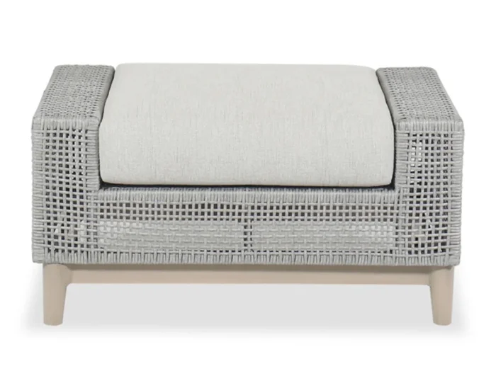 Seton Creek Outdoor Ottoman with Cushion