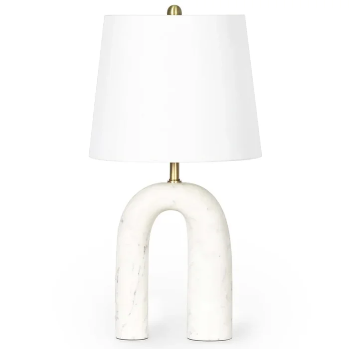 Slinkly Marble Table Lamp