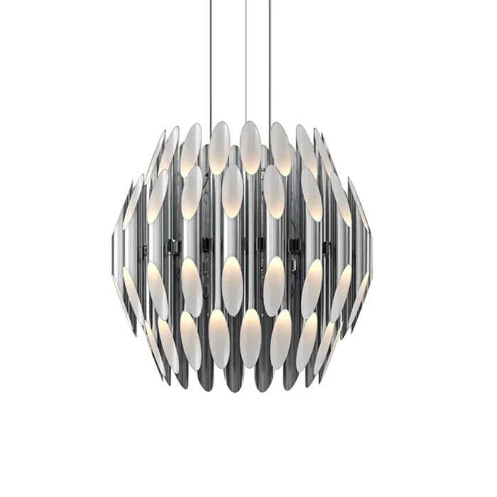 Sonneman – 2047.01 – LED Pendant – Chimes – Polished Chrome – 204701