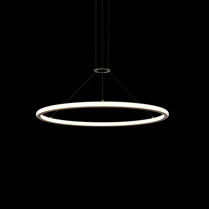 Sonneman – 2233.14 – LED Pendant – Luna – Brass – 223314