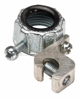 Southwire TOPAZ 3 Inch Metallic Insulated Grounding Bushing 14-1/0 Lay-In Lug (338M)