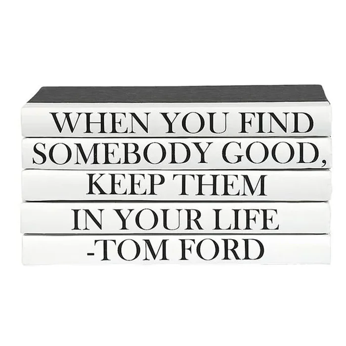 Stack of Books, When You Find Somebody Good