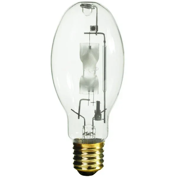 Sylvania M175UED28 175W ED28 Probe Start Standard Metal Halide 4200K Mogul E39 Base Clear Bulb M57/E (64030)