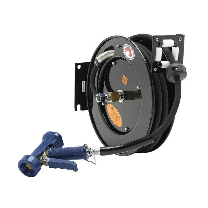 T&S Brass 5HR-242-12-A Hose Reel, Open, Powder Coated Steel, 3/8