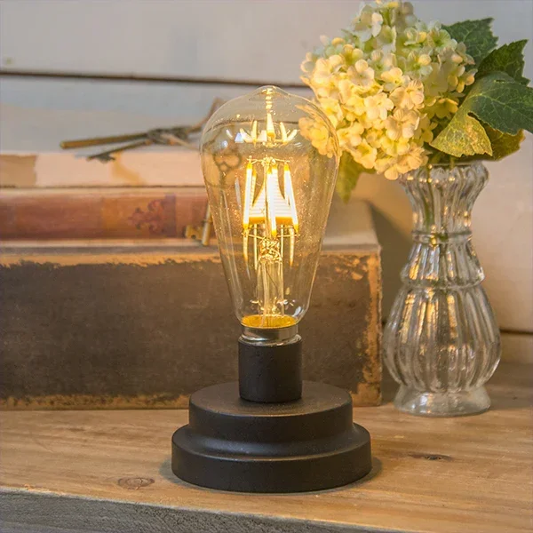 Tabletop Edison Bulb Lamp – Decor Steals