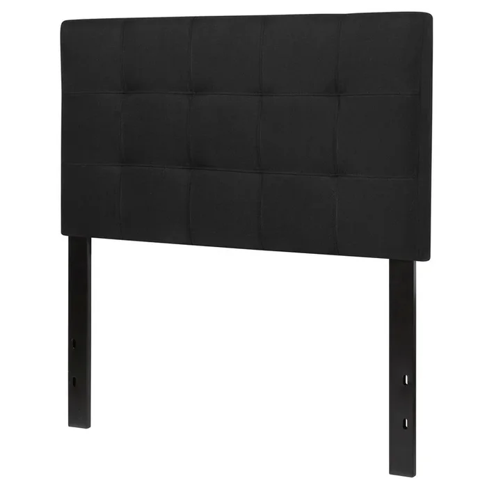 Twin Size Modern Fabric Upholstered Headboard for Contemporary Bedroom Style and Comfort