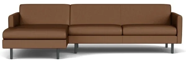 Vienna Leather Sofas with Chaise – Modern Living Room Furniture – Room & Board