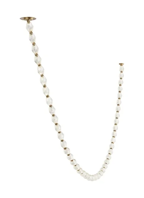 Visual Comfort Modern – 700CLR132NB-LED930R-277 – LED Chandelier – Collier – Natural Brass – 700CLR132NBLED930R277