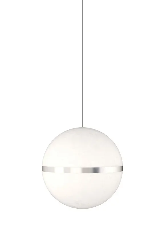 Visual Comfort Modern – 700MOHNES – One Light Pendant – Hanea – Satin Nickel – 700MOHNES