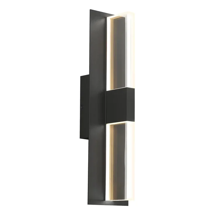 Visual Comfort Modern – 700OWLYT82718DBUNVSSP – LED Outdoor Wall Lantern – Lyft – Black – 700OWLYT82718DBUNVSSP
