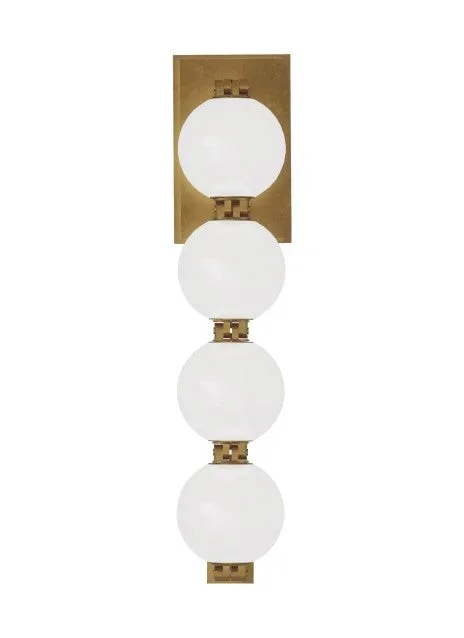 Visual Comfort Modern – SLWS22530NB – LED Wall Sconce – Perle – Natural Brass – SLWS22530NB