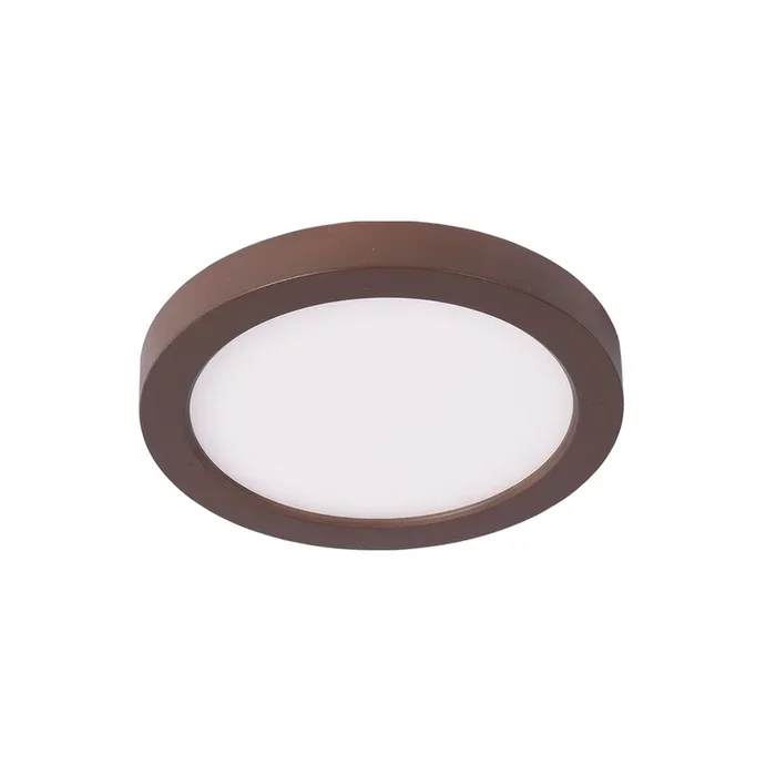 W.A.C. Lighting – FM-05RN-930-BZ – LED Flush Mount – Round – Bronze – FM05RN930BZ